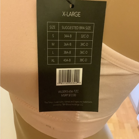 TAHARI XL seamless bras XL, BNWT - Picture 6 of 13